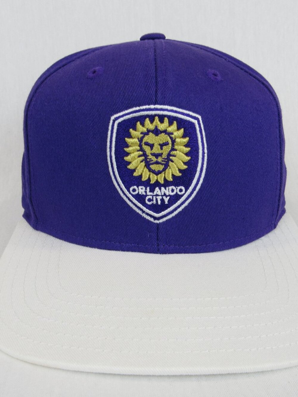 Orlando City MLS Adidas Flat Brim Cap Youth Snapback Soccer Embroidered Hat